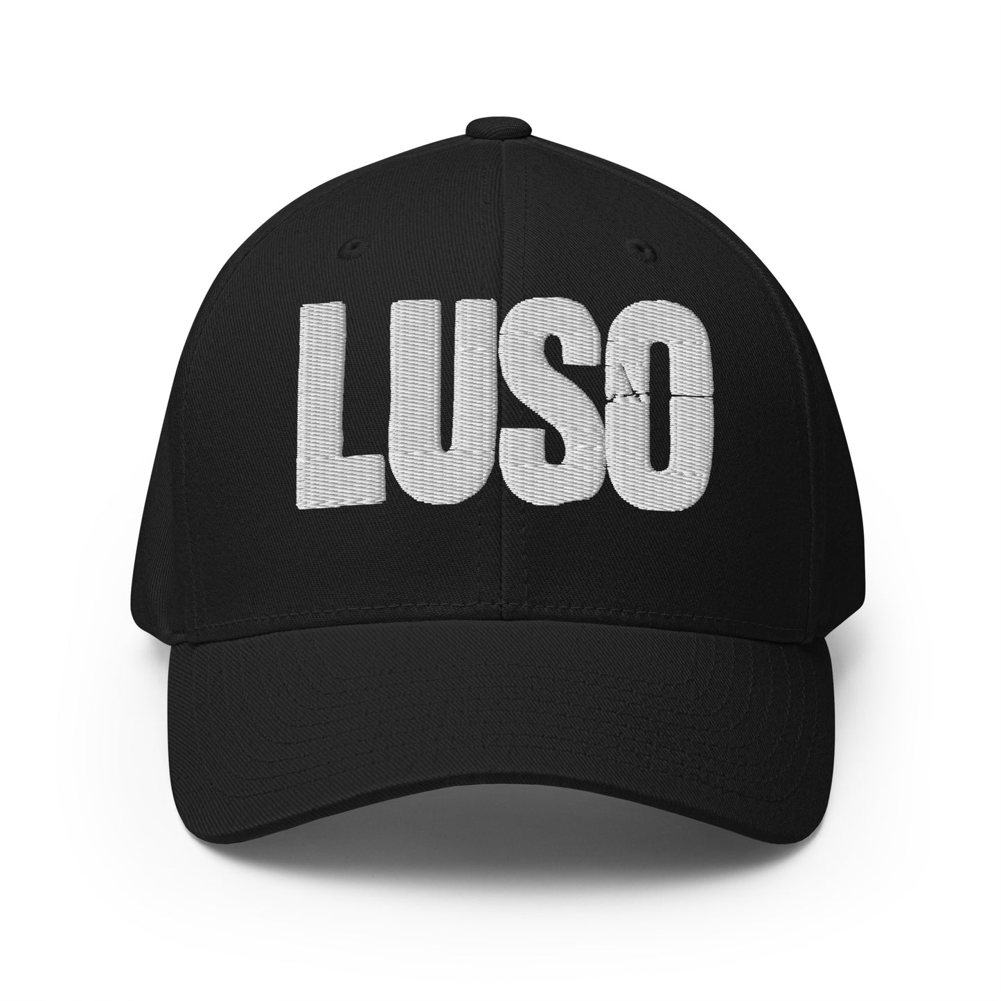LUSO Puff Embroidered Structured Twill Cap