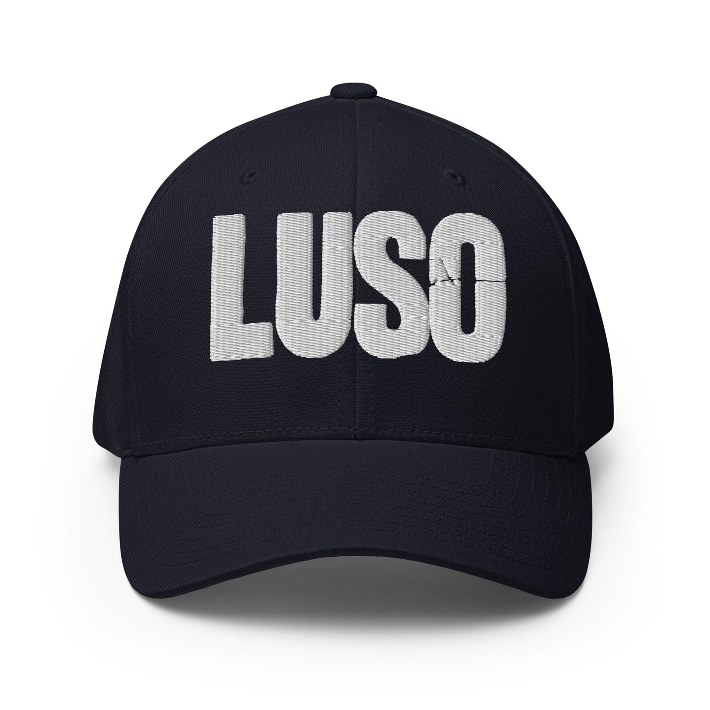 LUSO Puff Embroidered Structured Twill Cap