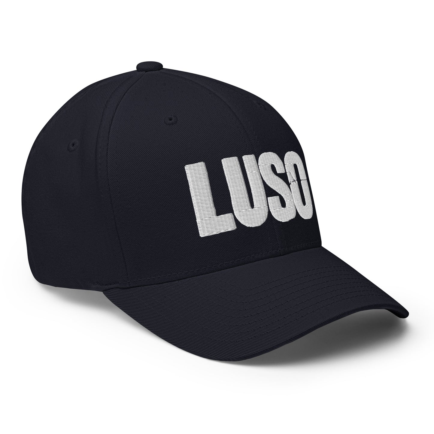 LUSO Puff Embroidered Structured Twill Cap