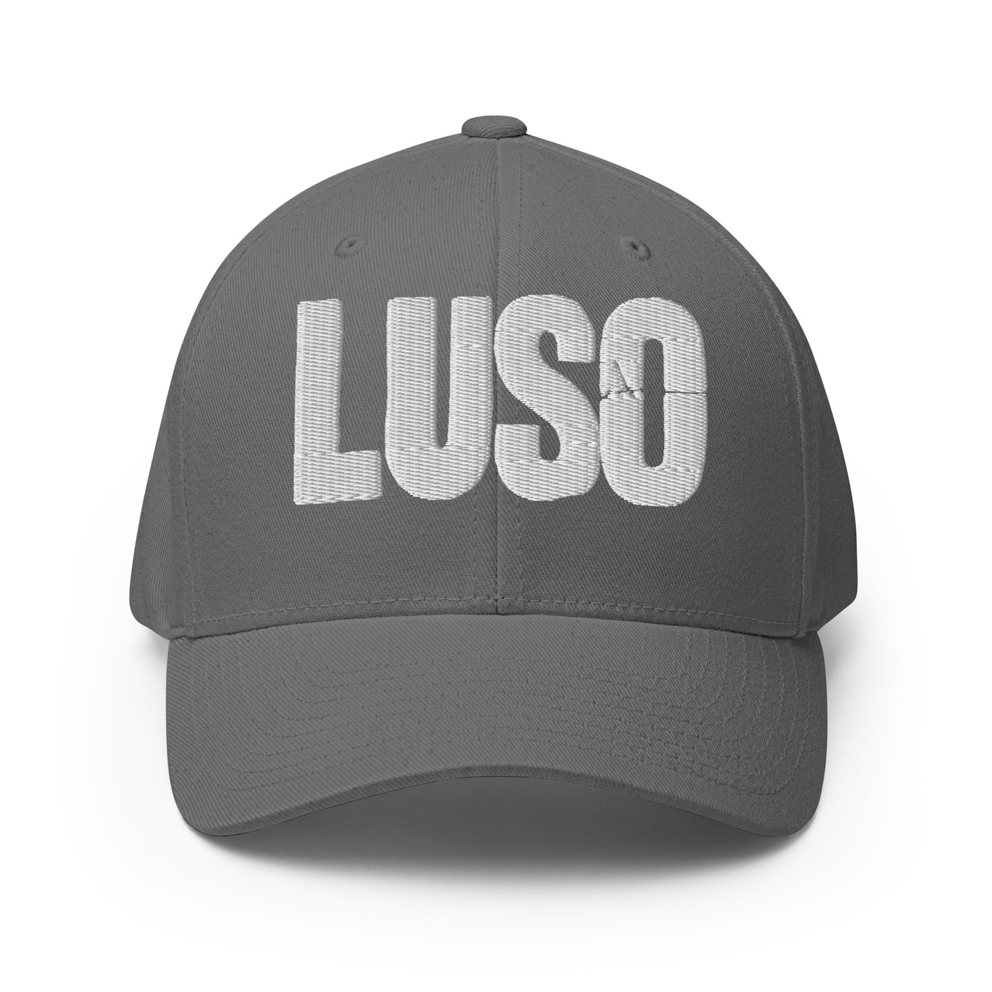 LUSO Puff Embroidered Structured Twill Cap