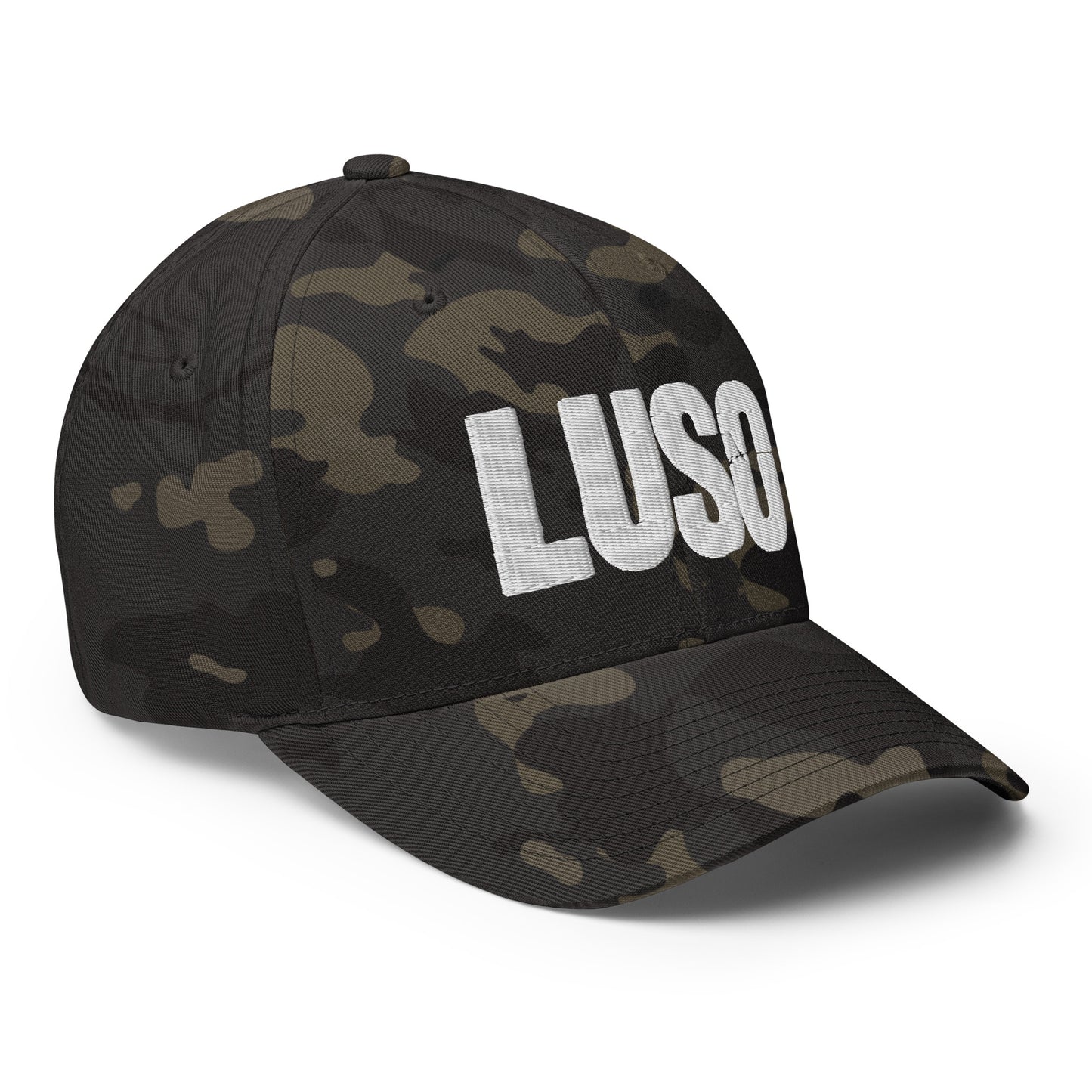 LUSO Puff Embroidered Structured Twill Cap