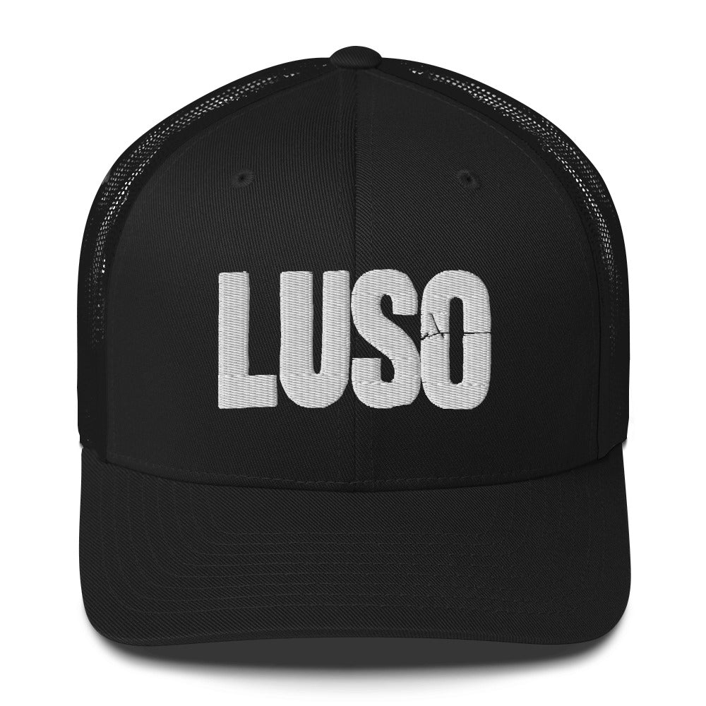LUSO Puff Embroidered Trucker Cap