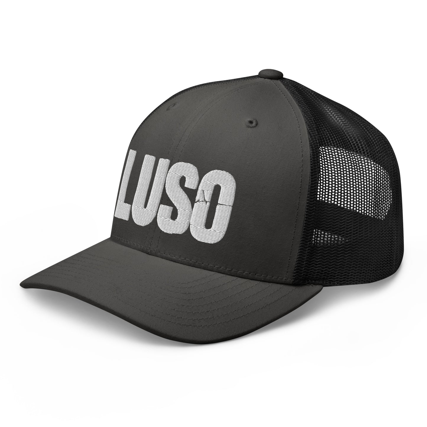 LUSO Puff Embroidered Trucker Cap