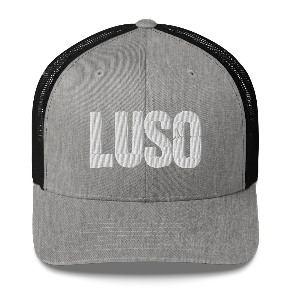 LUSO Puff Embroidered Trucker Cap