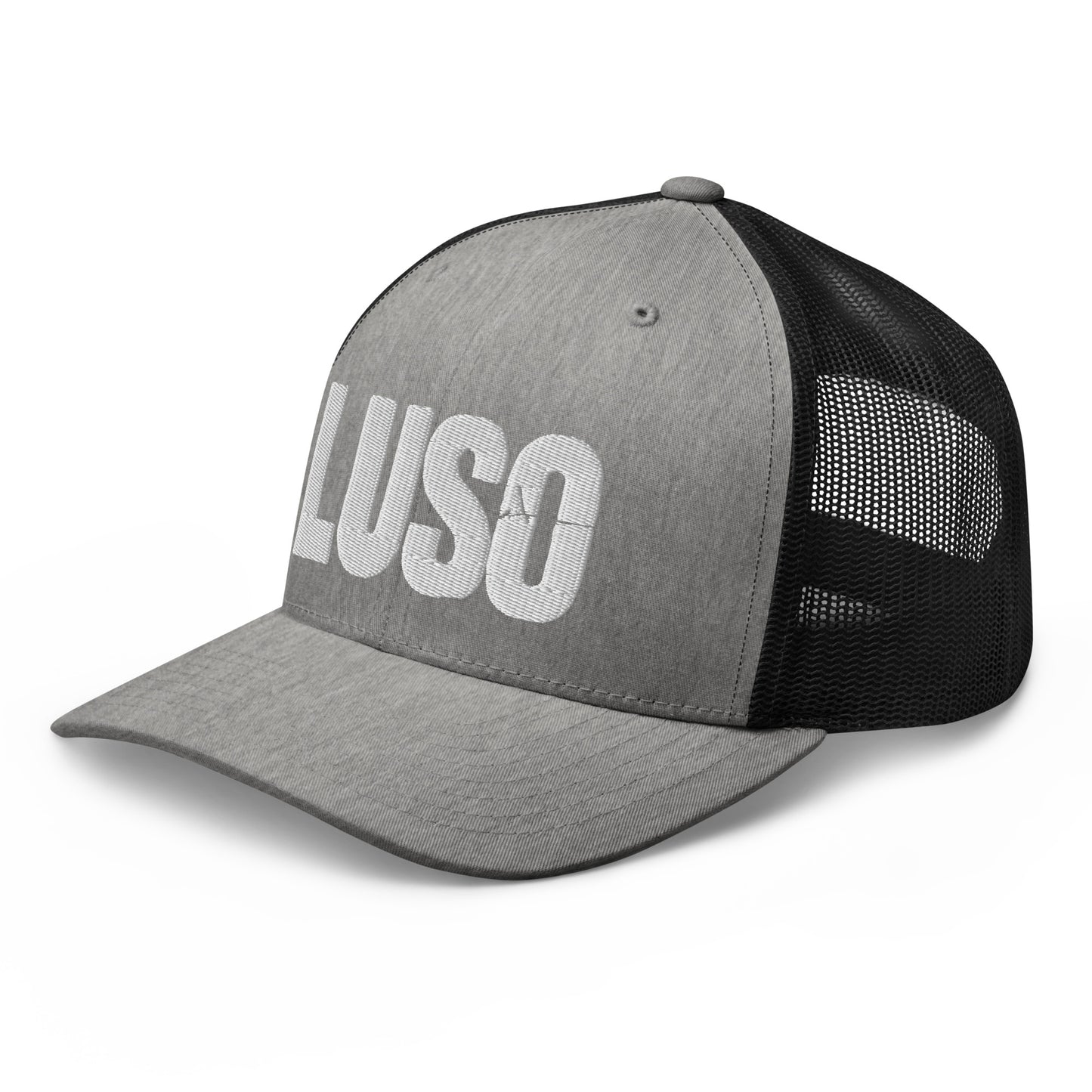 LUSO Puff Embroidered Trucker Cap