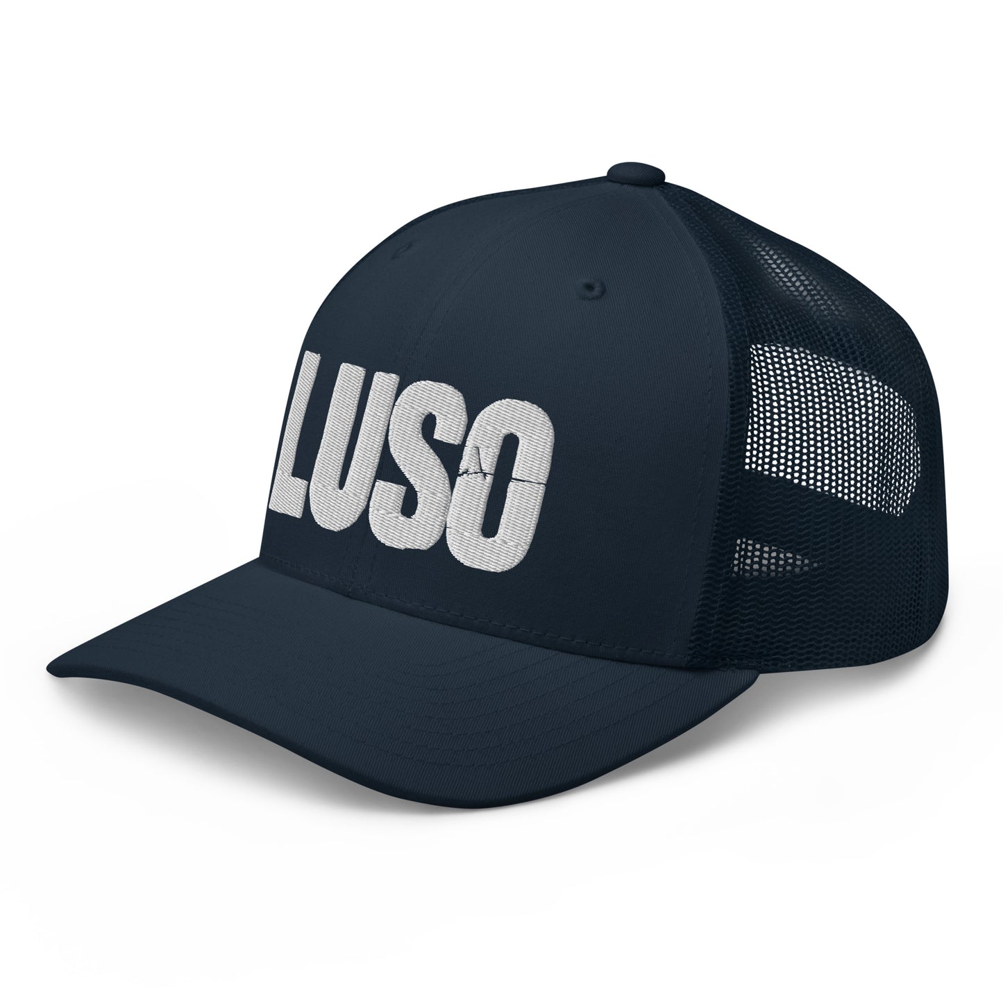 LUSO Puff Embroidered Trucker Cap