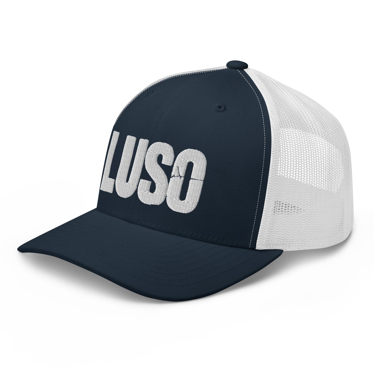 LUSO Puff Embroidered Trucker Cap