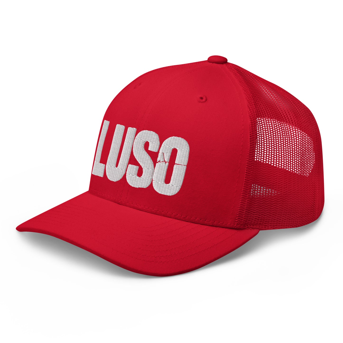 LUSO Puff Embroidered Trucker Cap