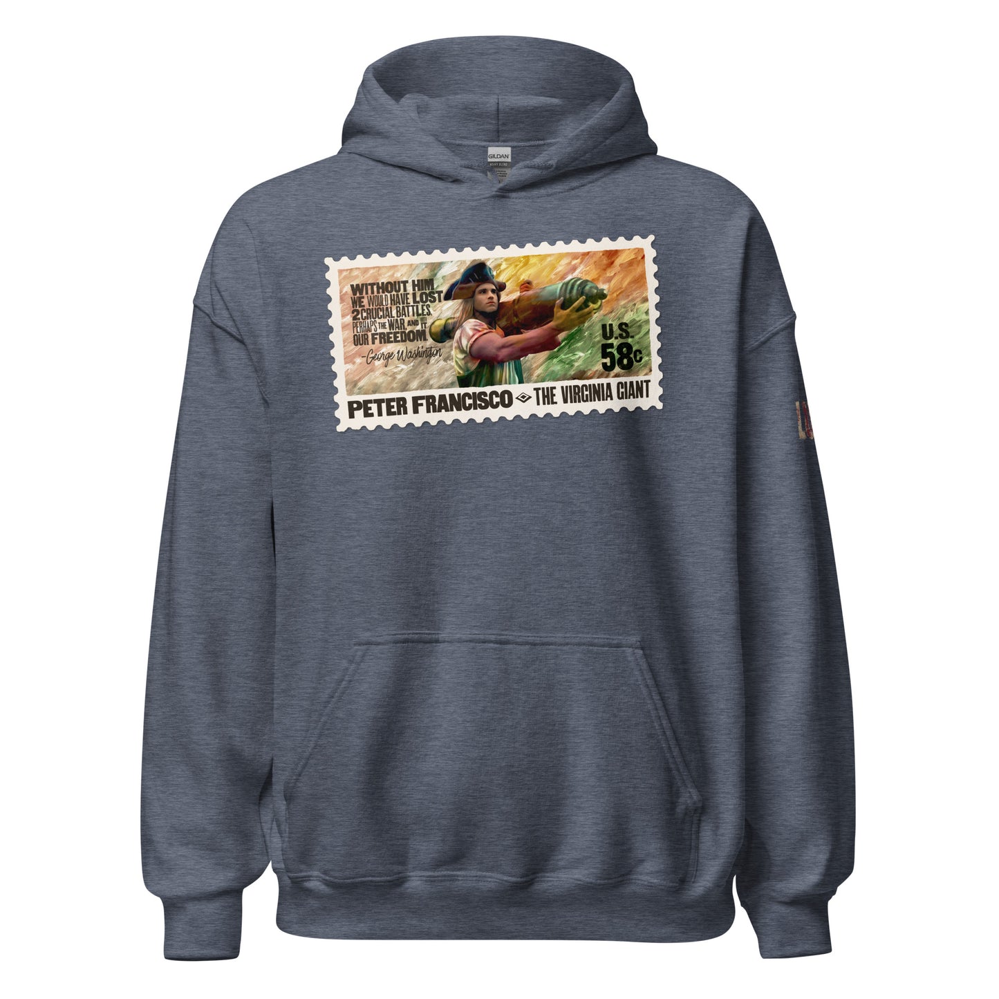 Virginia Giant Stamp Hoodie