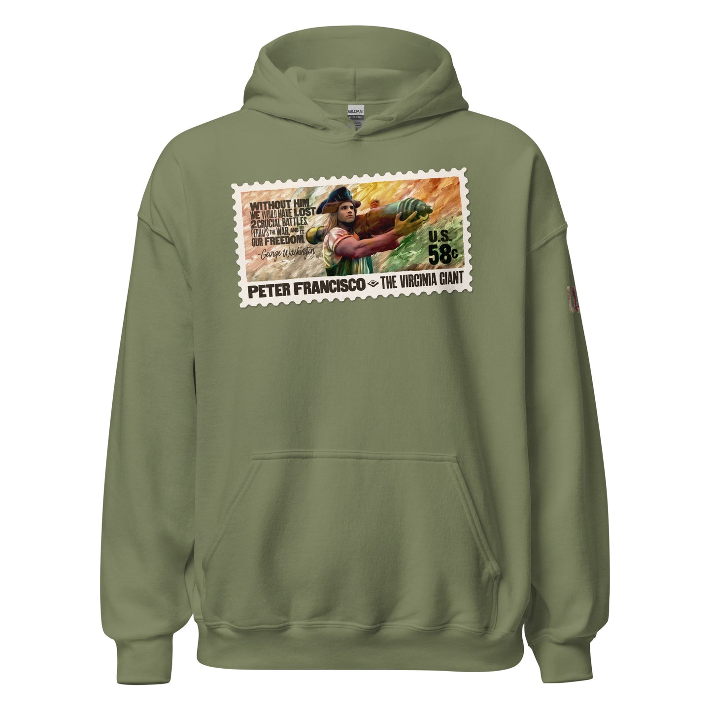 Virginia Giant Stamp Hoodie