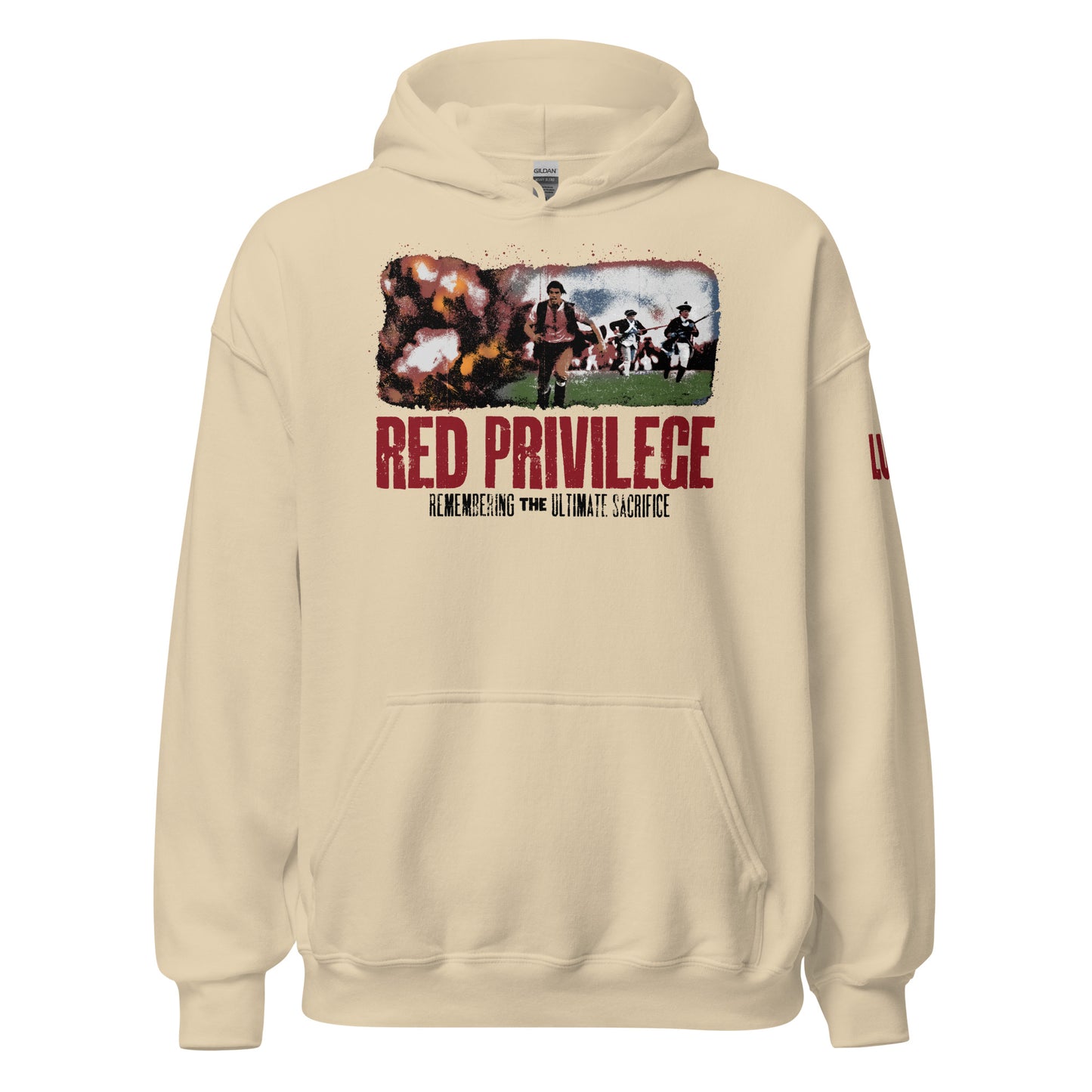 Red Privilege Unisex Hoodie