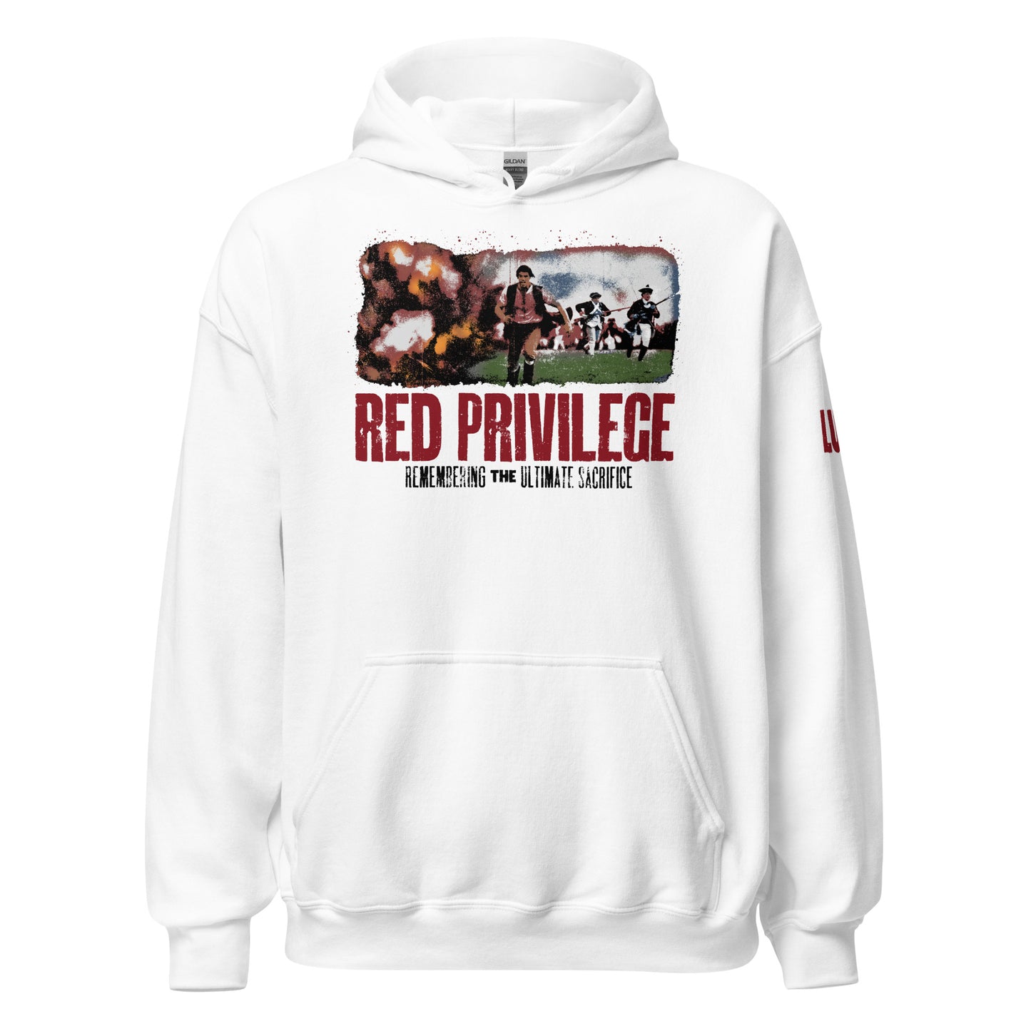 Red Privilege Unisex Hoodie