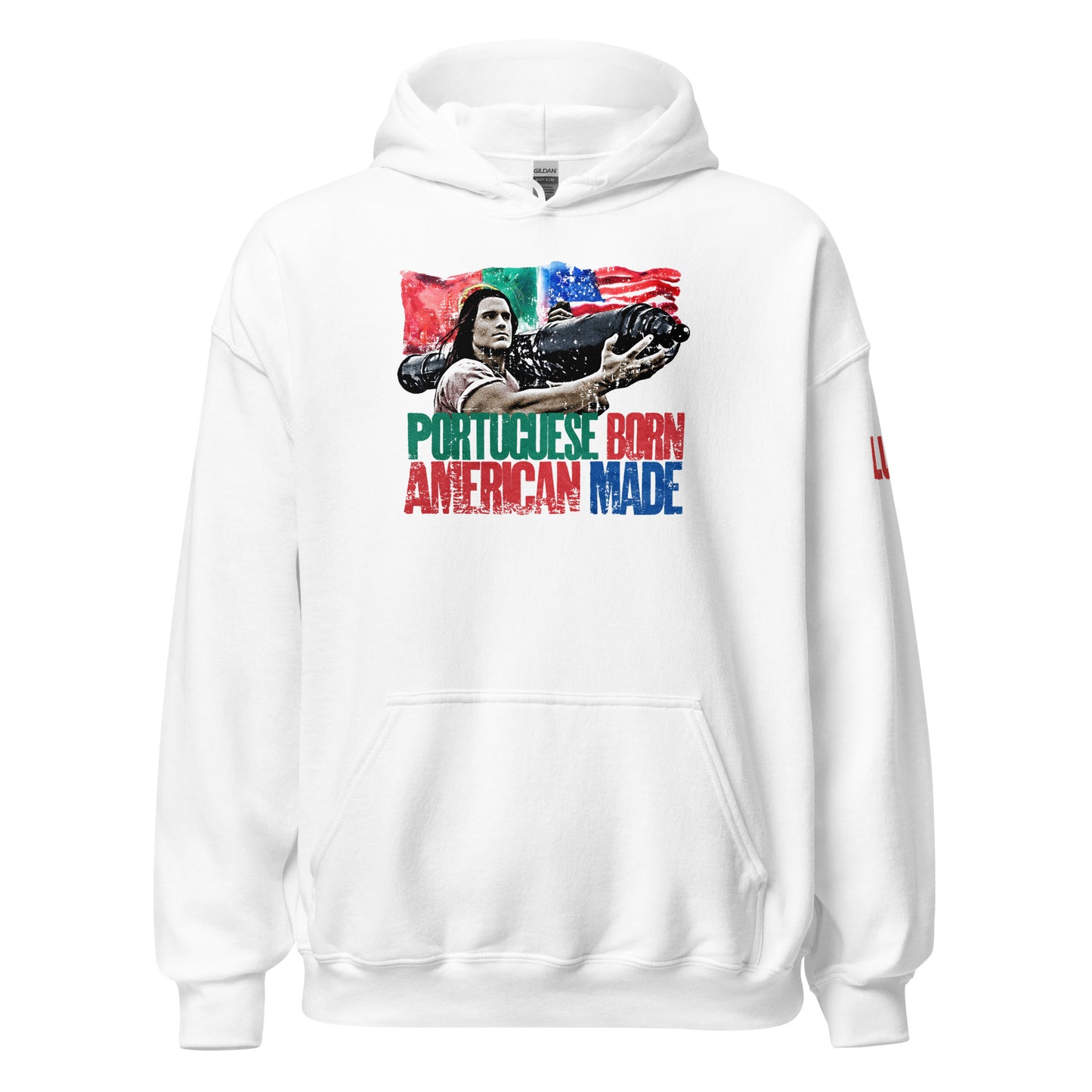 Portuguese Born American Made LUSO Hoodie
