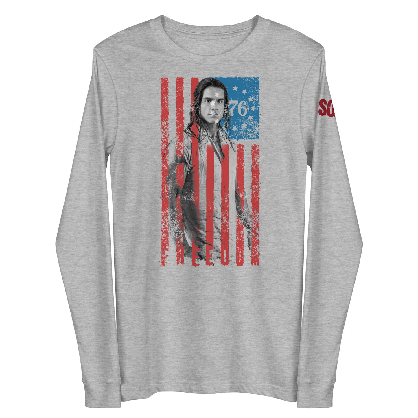 LUSO '76 Freedom Flag Long Sleeve Tee