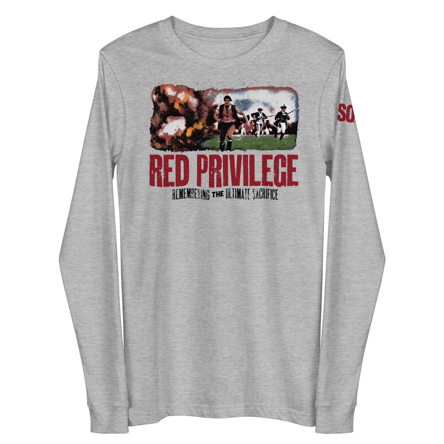 Red Privilege Unisex Long Sleeve