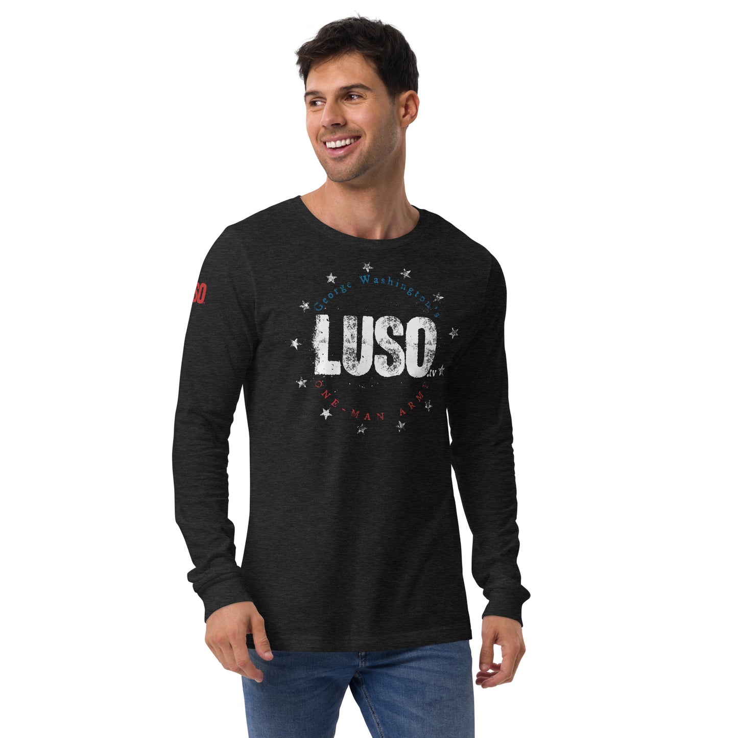 LUSO One Man Army Stars Long Sleeve Tee