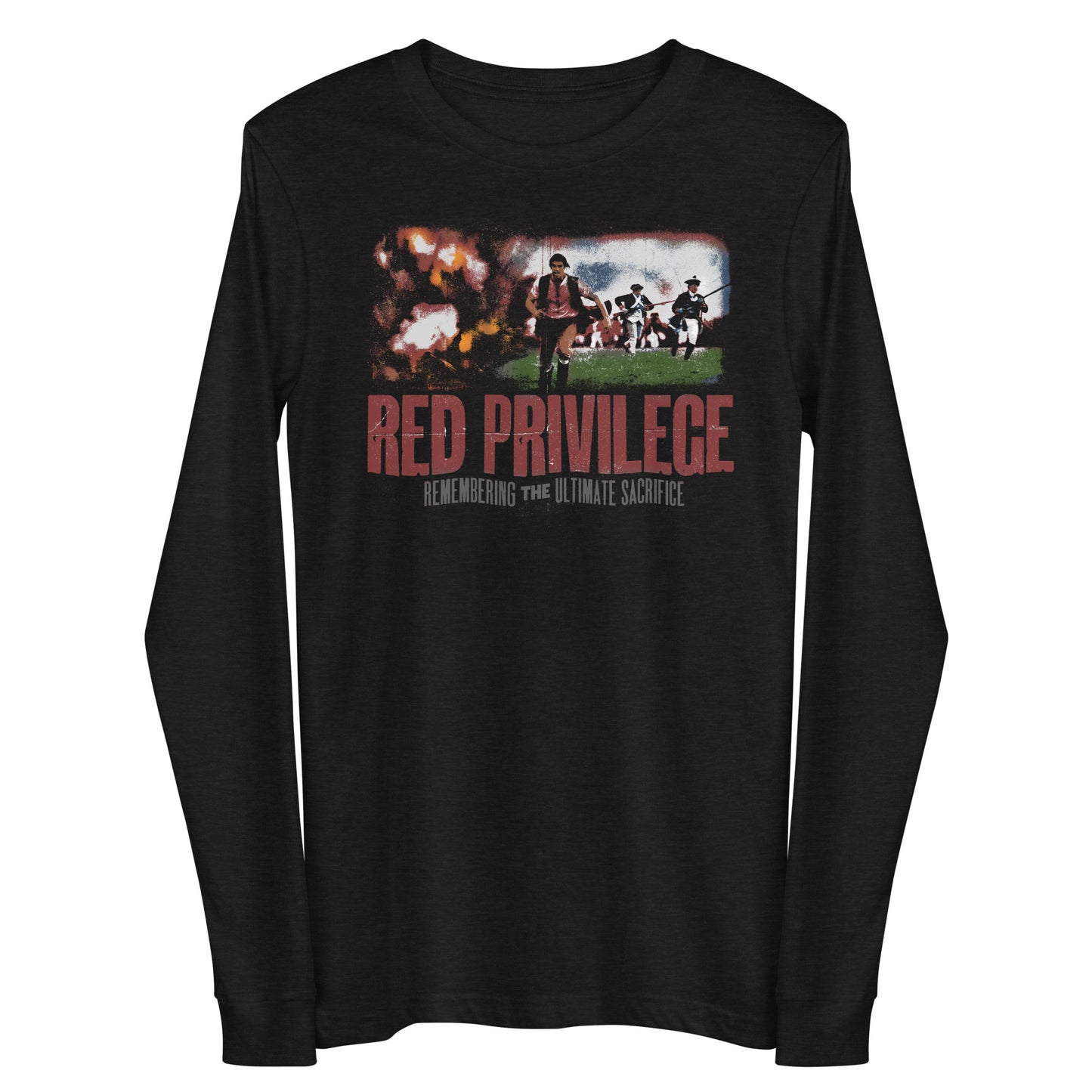 Red Privilege Unisex Long Sleeve Tee