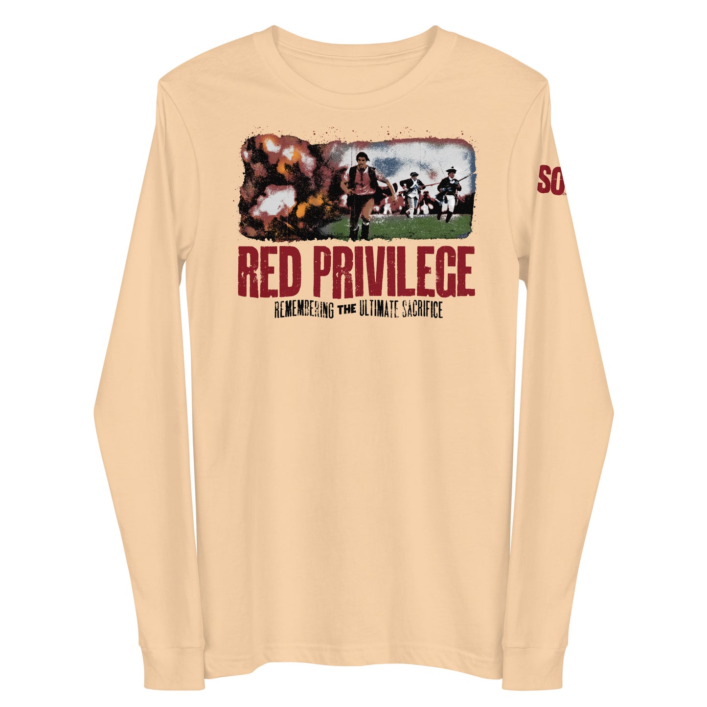 Red Privilege Unisex Long Sleeve
