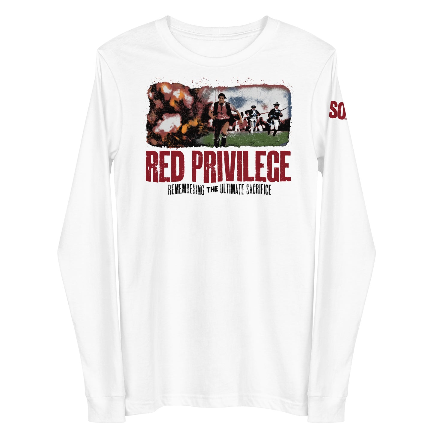 Red Privilege Unisex Long Sleeve