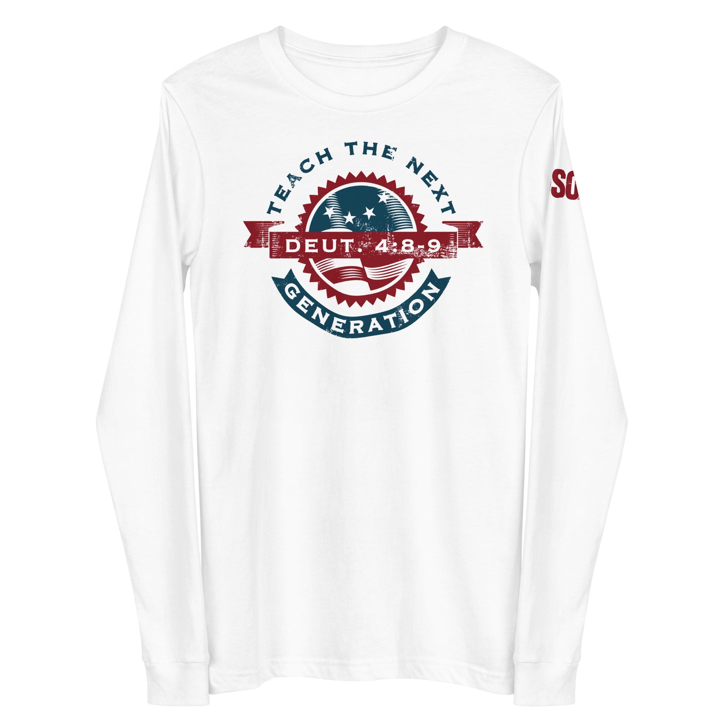 Teach The Next Generation Unisex Long Sleeve Tee