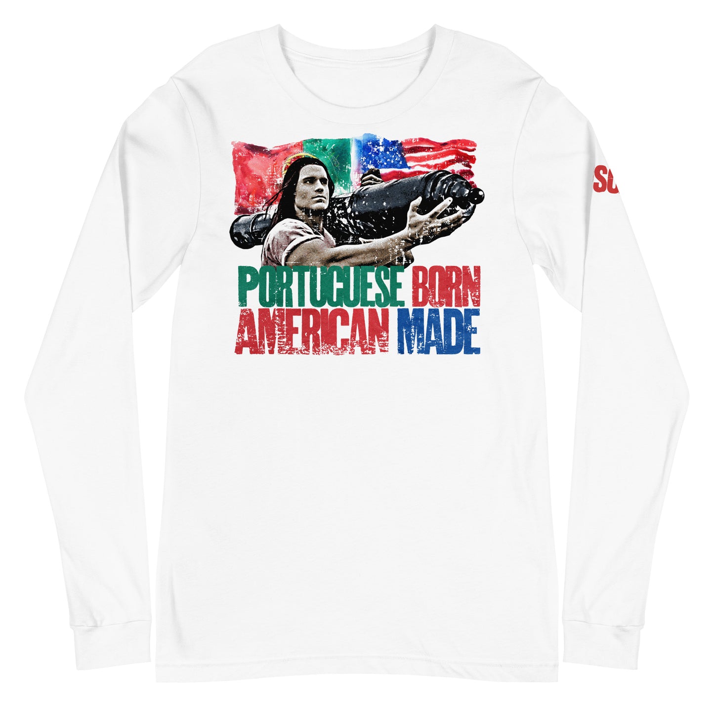 Portuguese Born American Made Long Sleeve Tee