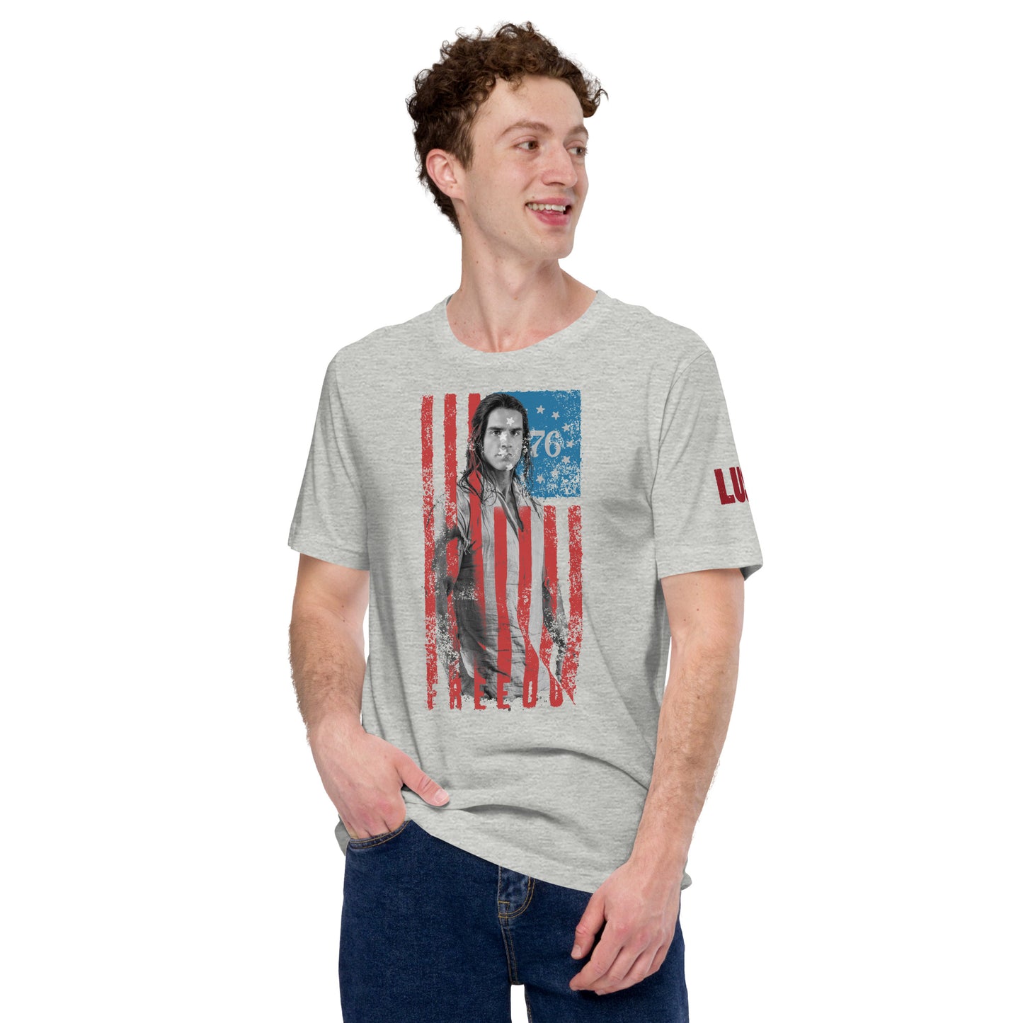 LUSO '76 Freedom Flag Unisex tee