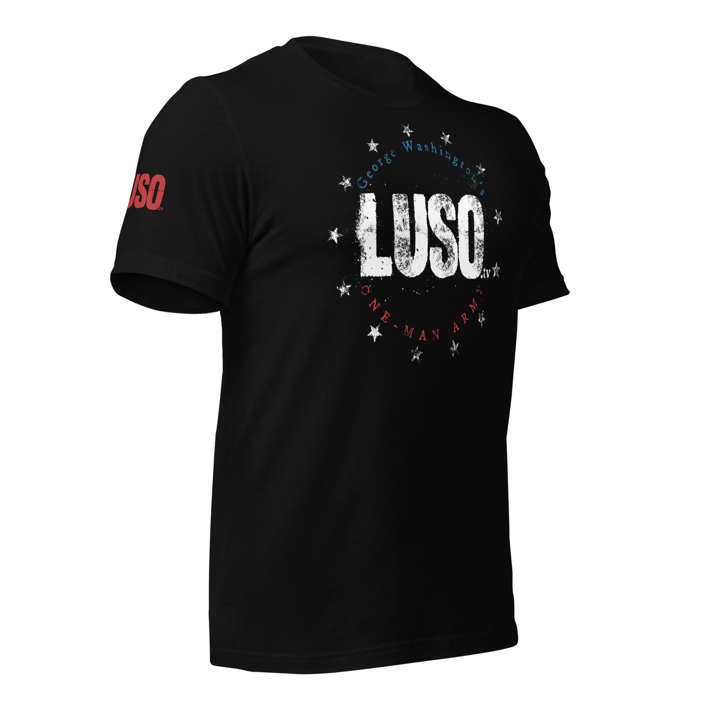 LUSO One Man Army Stars Unisex tee