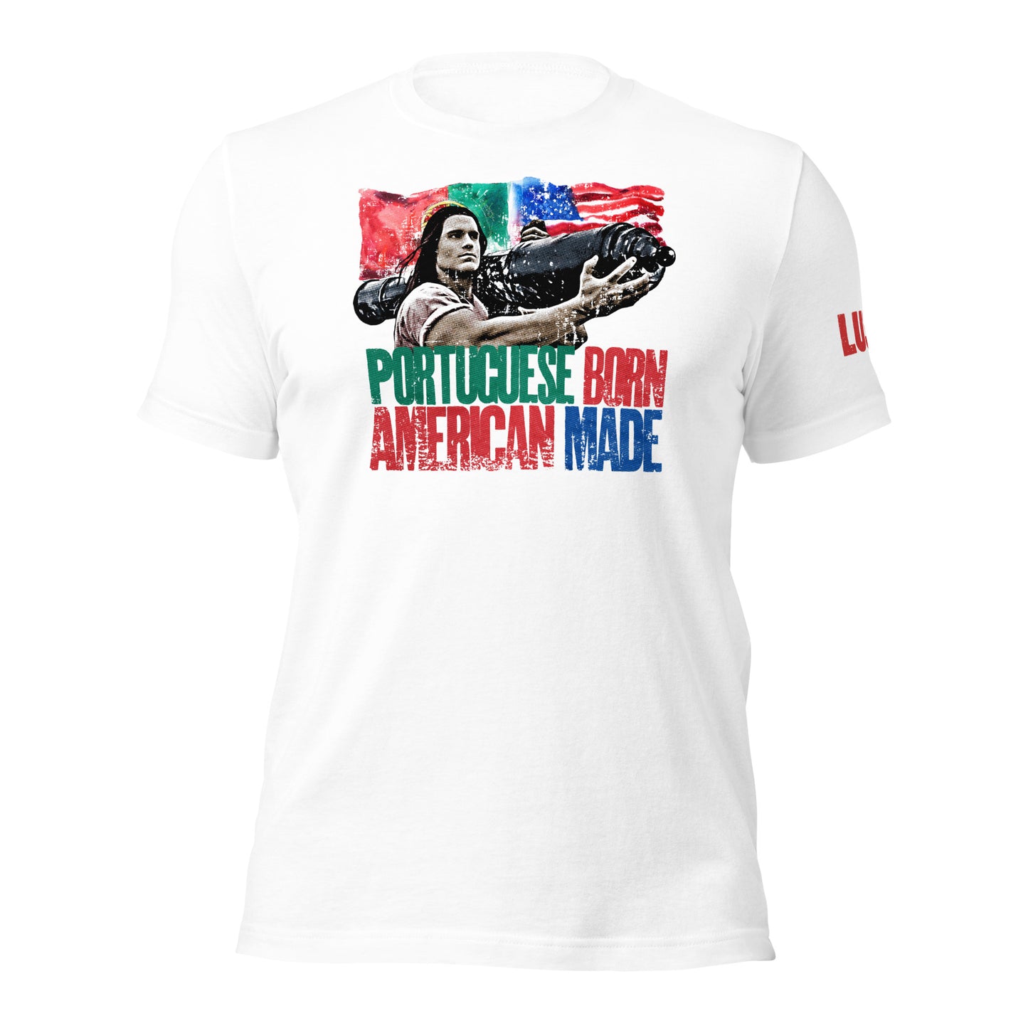 Portuguese Born American Made tee