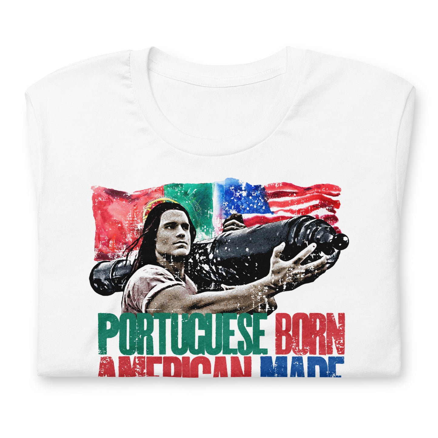 Portuguese Born American Made tee