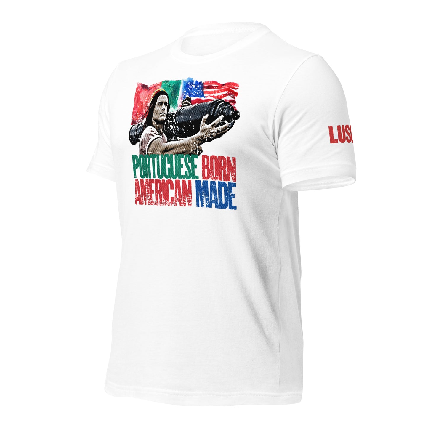 Portuguese Born American Made tee