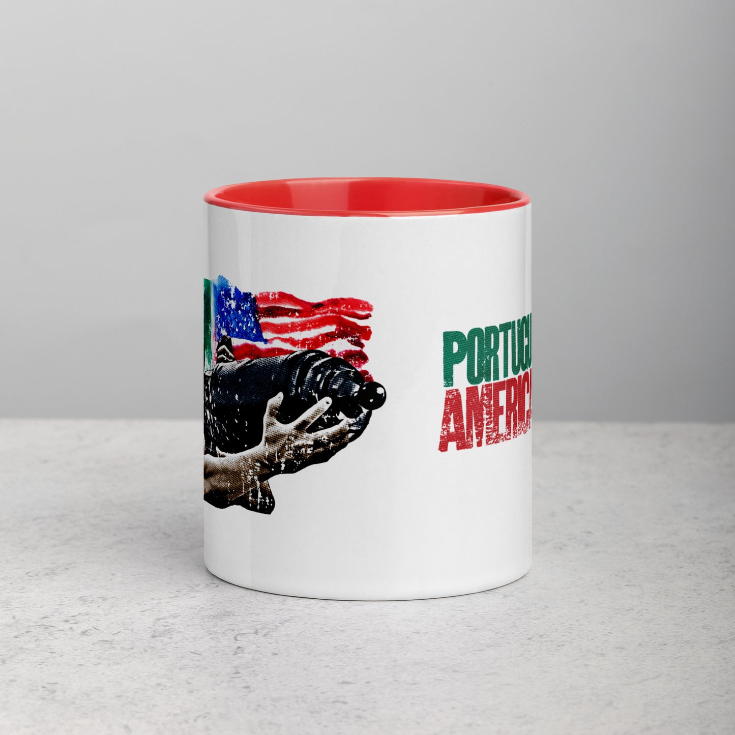 Portuguese Born American Made Mug