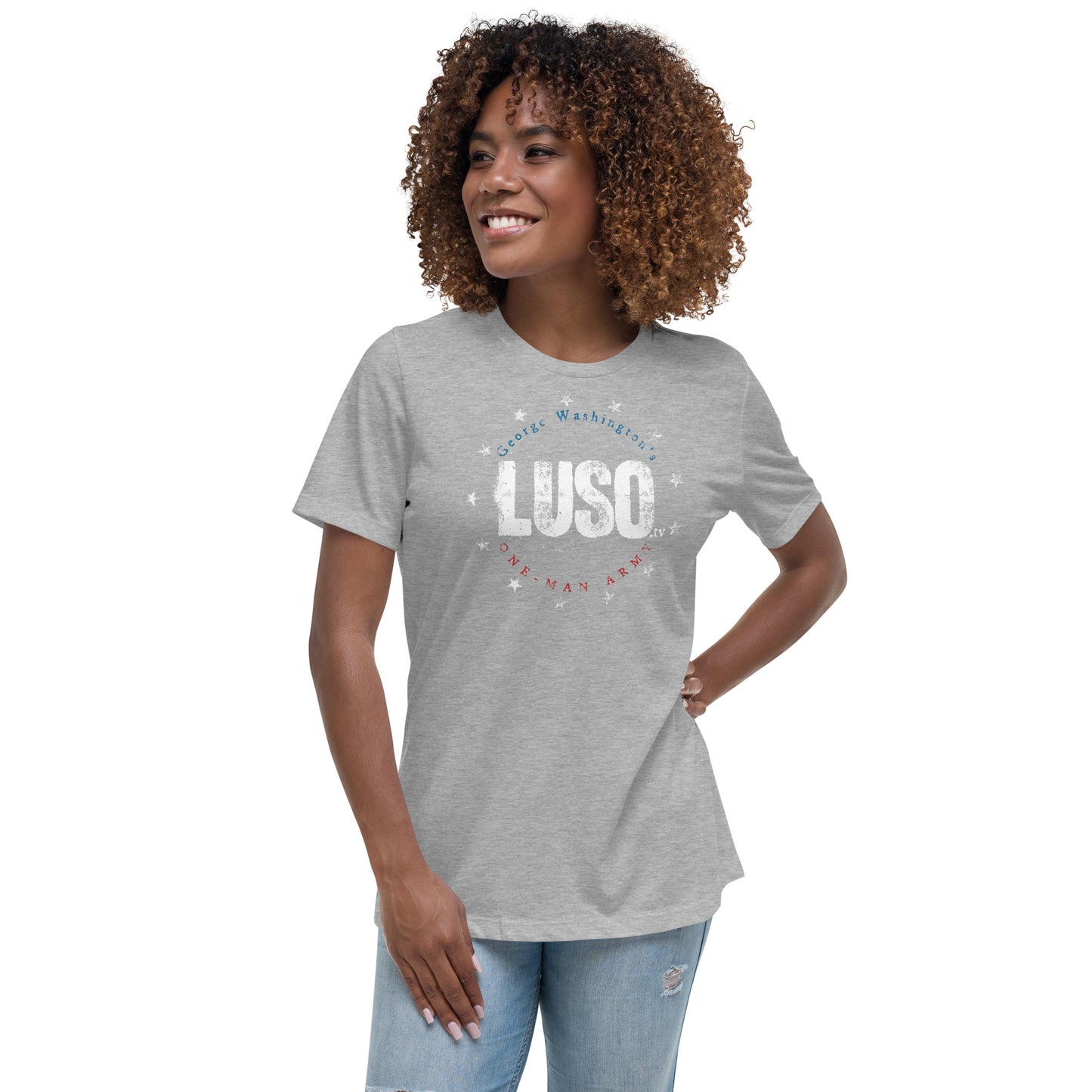 LUSO One Man Army Stars Women's Tee