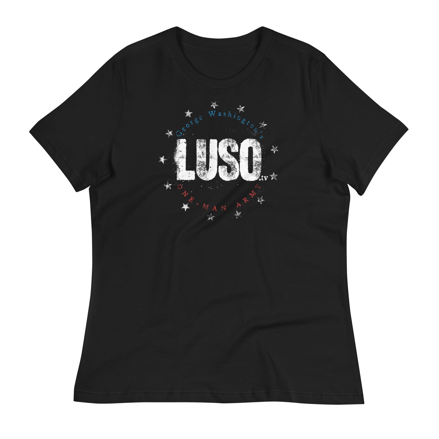 LUSO One Man Army Stars Women's Tee