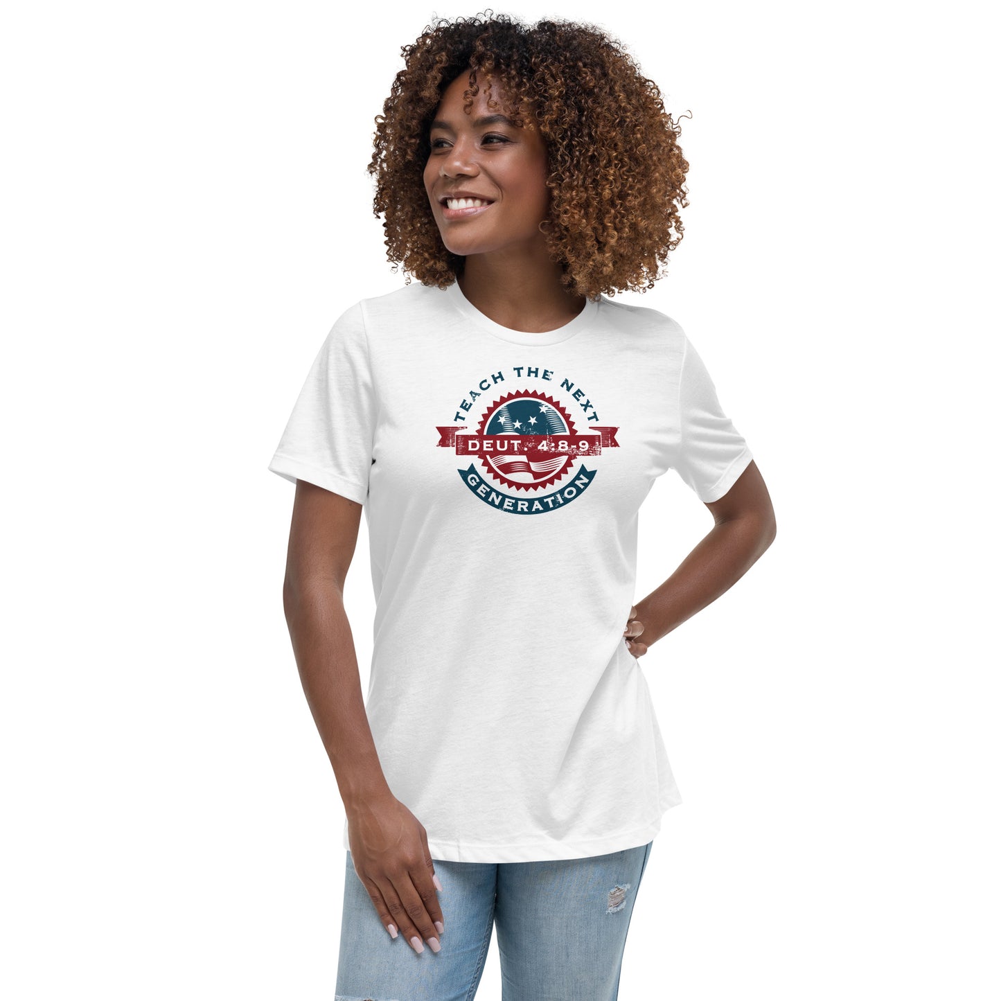 Teach The Next Generation Women's Tee