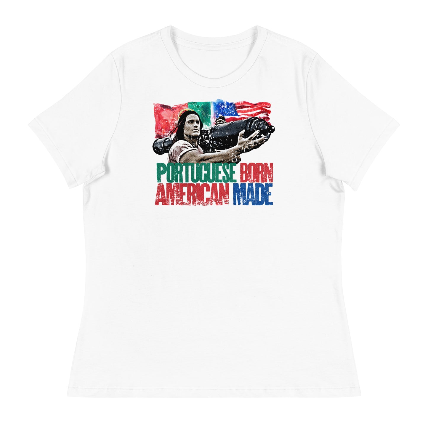 Portuguese Born American Made Women's Relaxed Tee