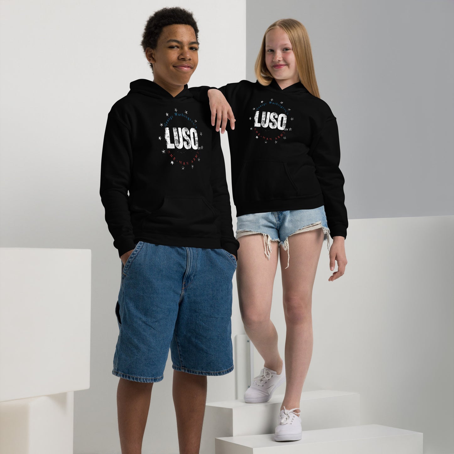 LUSO Youth heavy blend hoodie