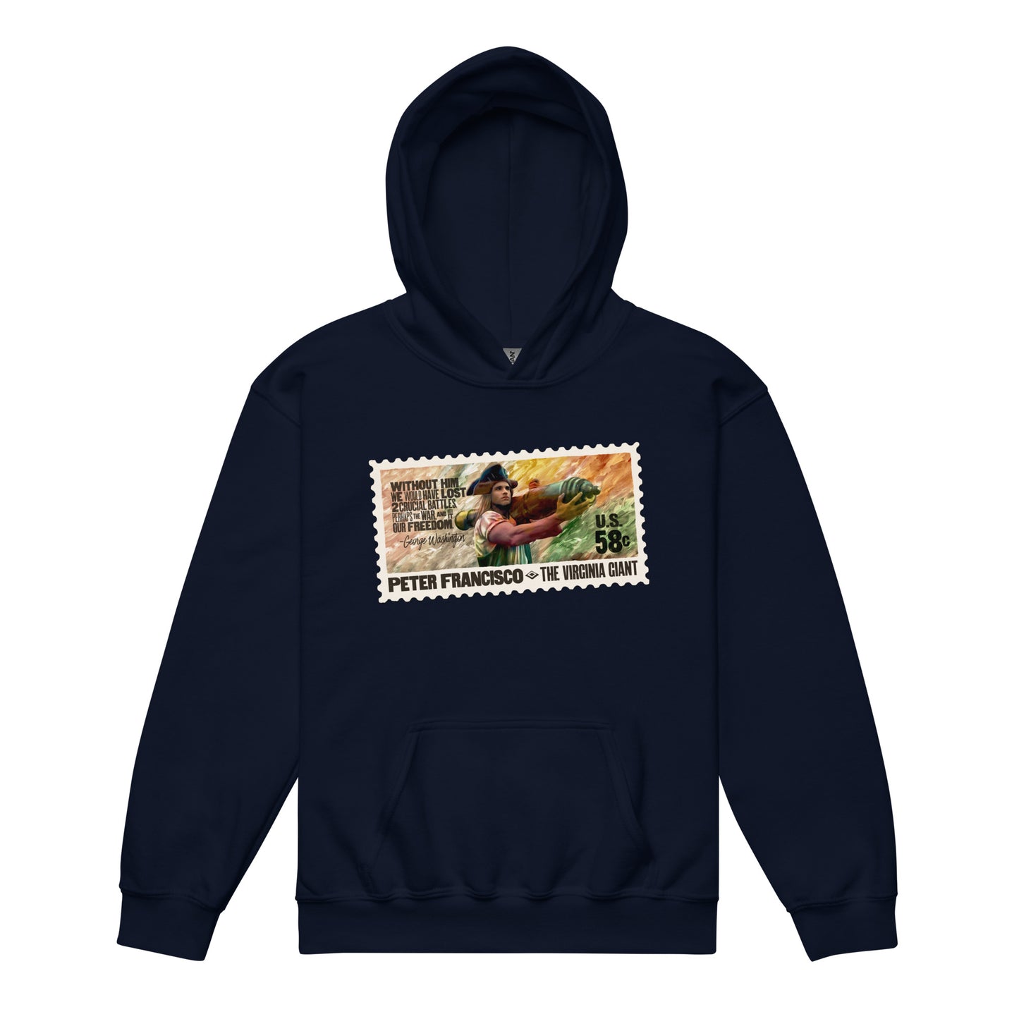 Virginia Giant Stamp Youth hoodie