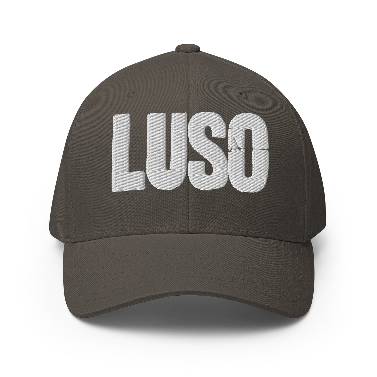 LUSO Puff Embroidered Structured Twill Cap