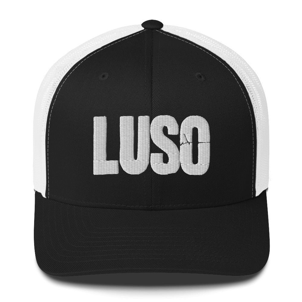 LUSO Puff Embroidered Trucker Cap
