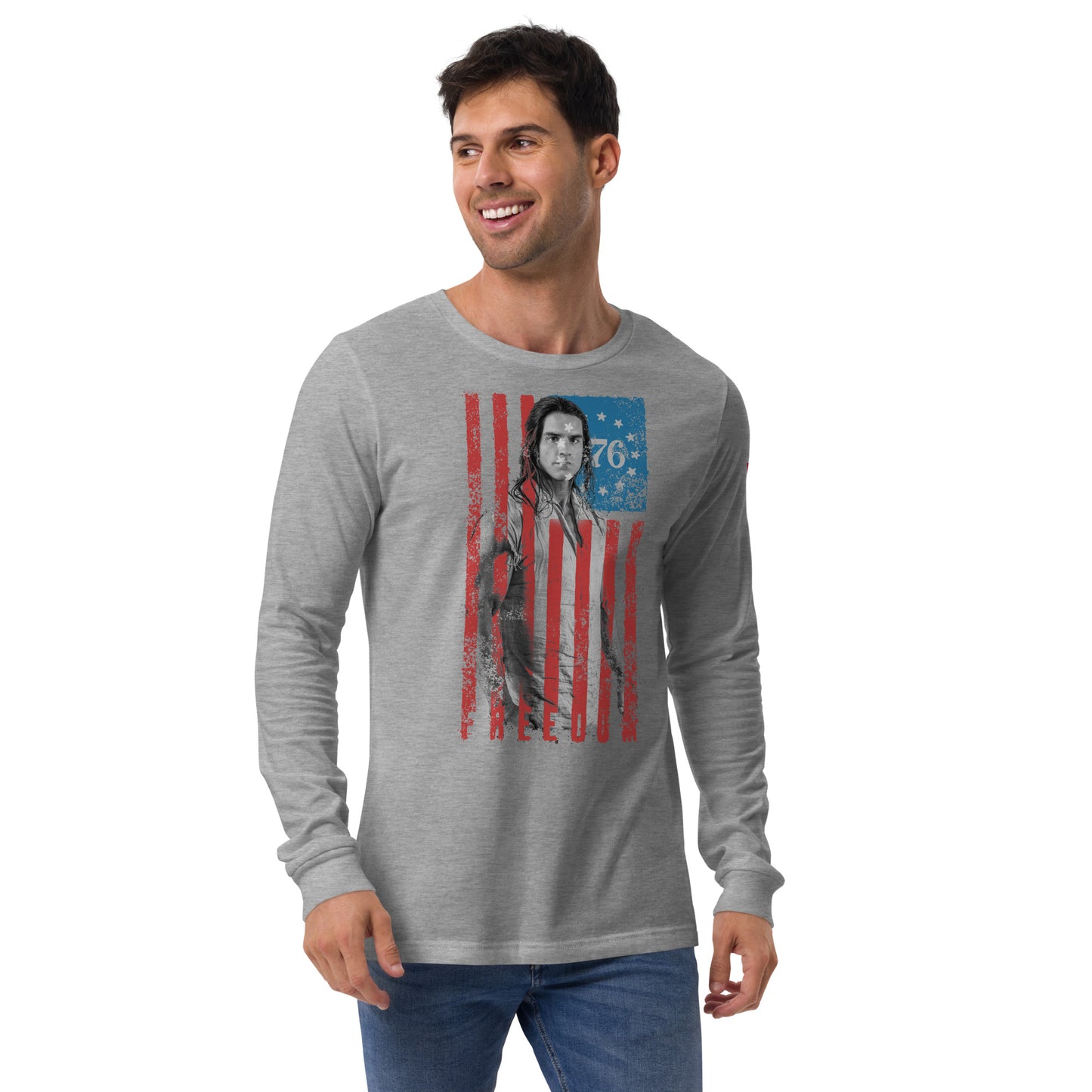 LUSO '76 Freedom Flag Long Sleeve Tee