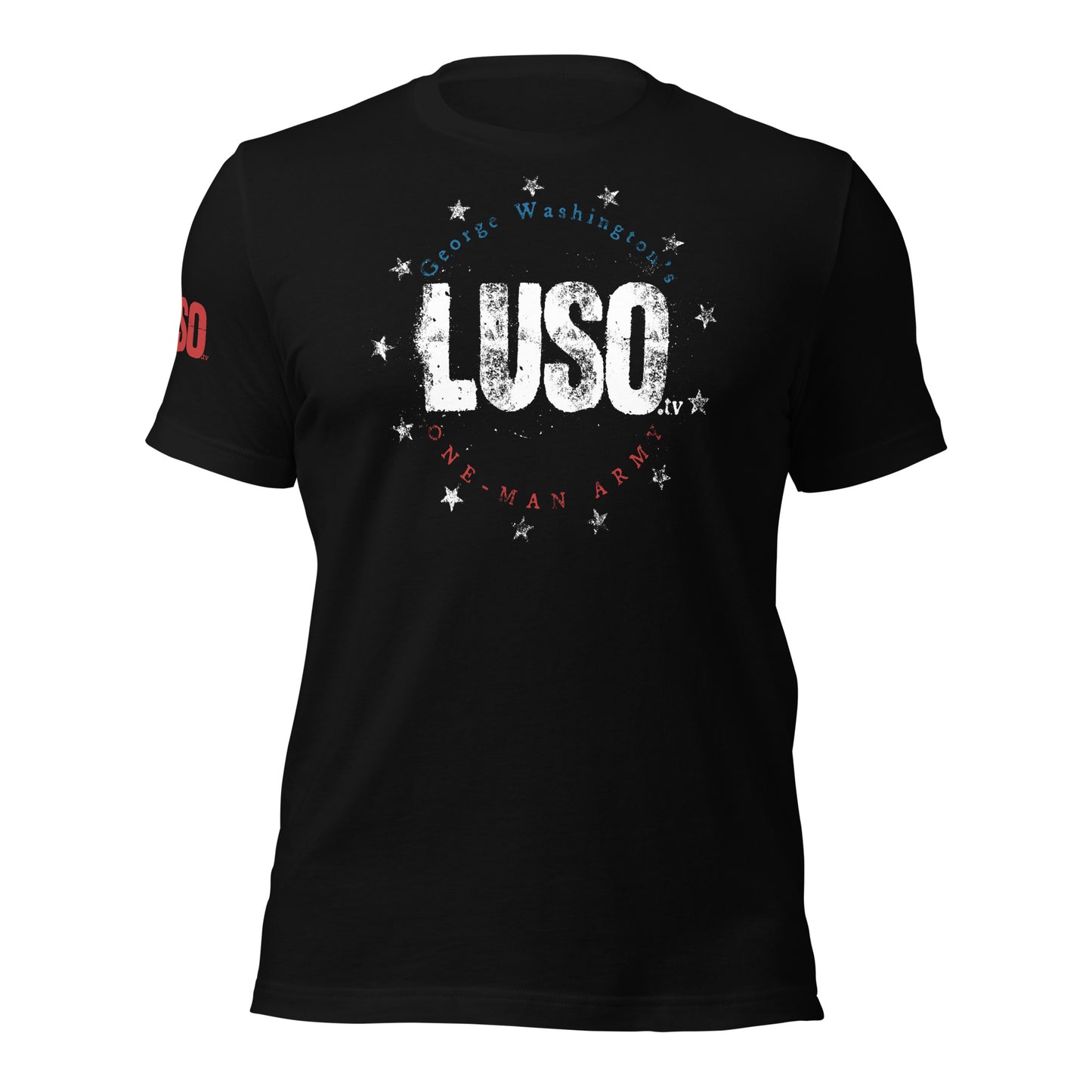 LUSO One Man Army Stars Unisex tee