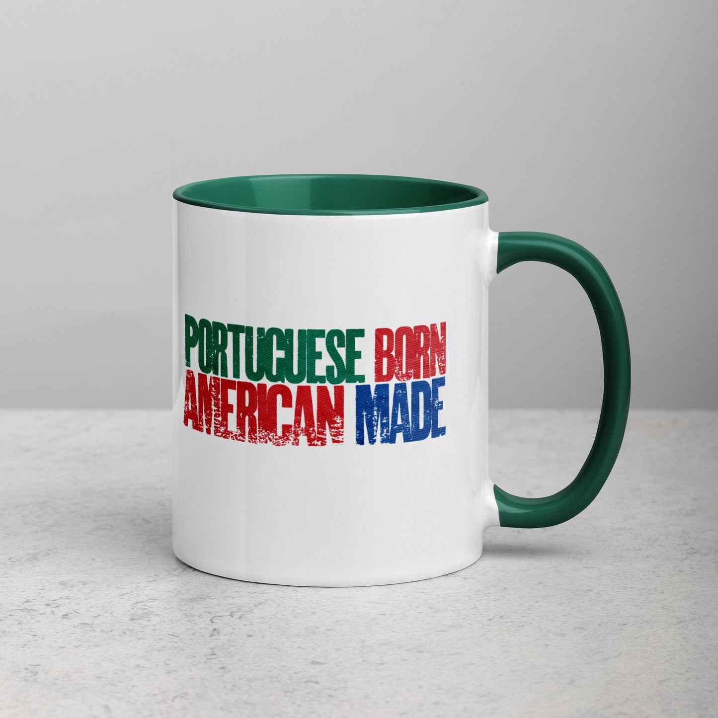 Portuguese Born American Made Mug