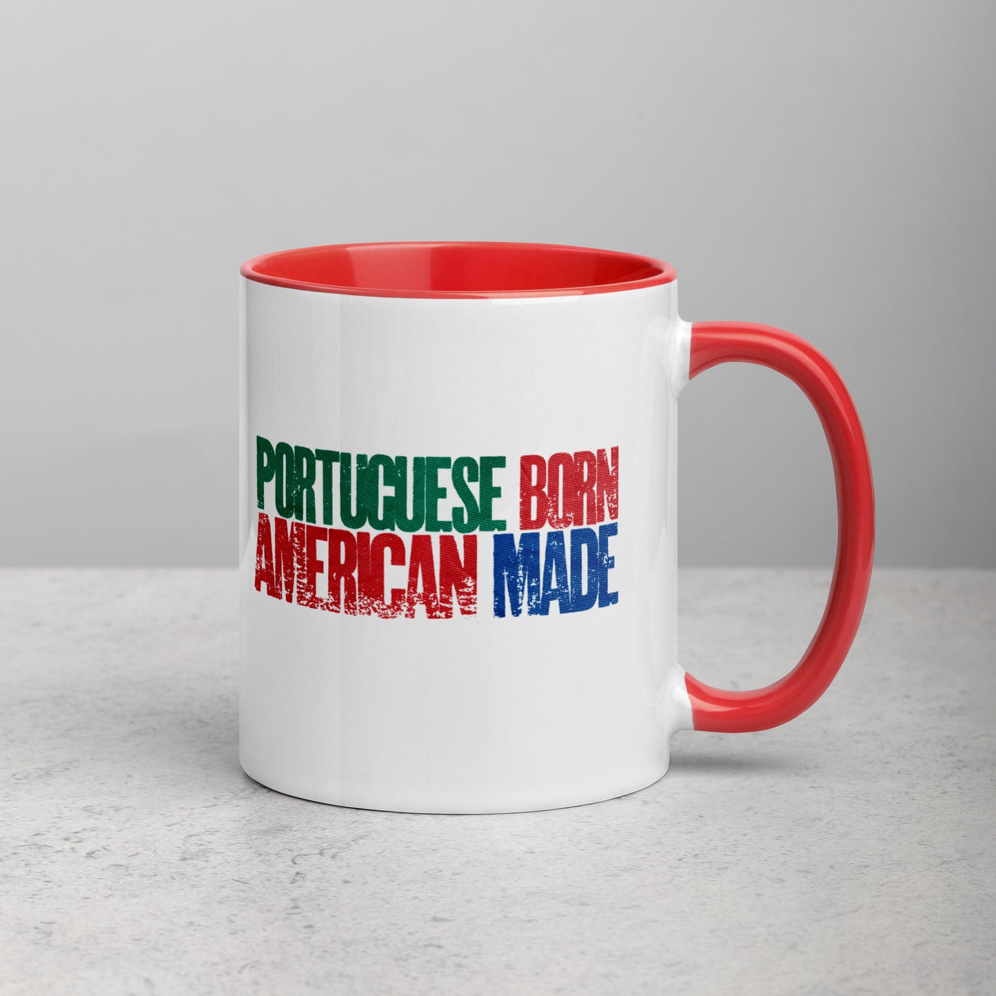 Portuguese Born American Made Mug