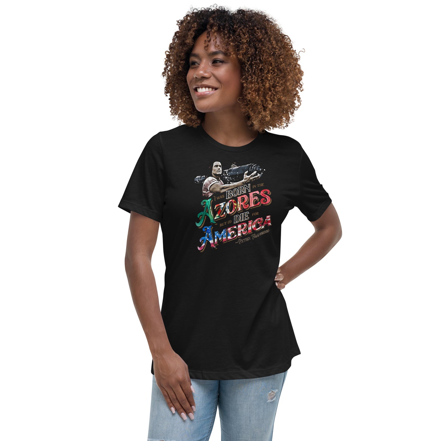 Born in the Azores Women's Relaxed Tee