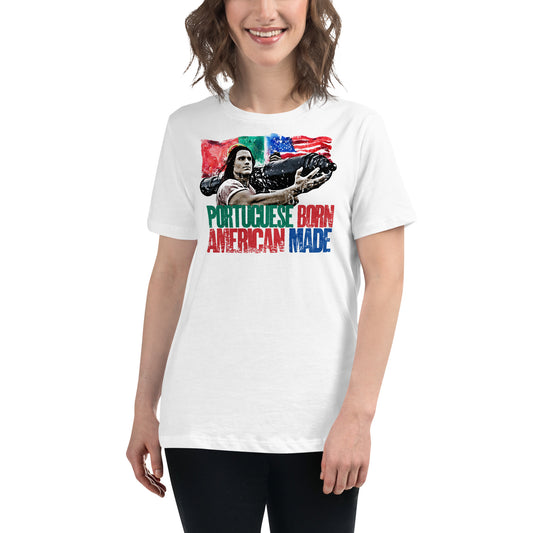 Portuguese Born American Made Women's Relaxed Tee