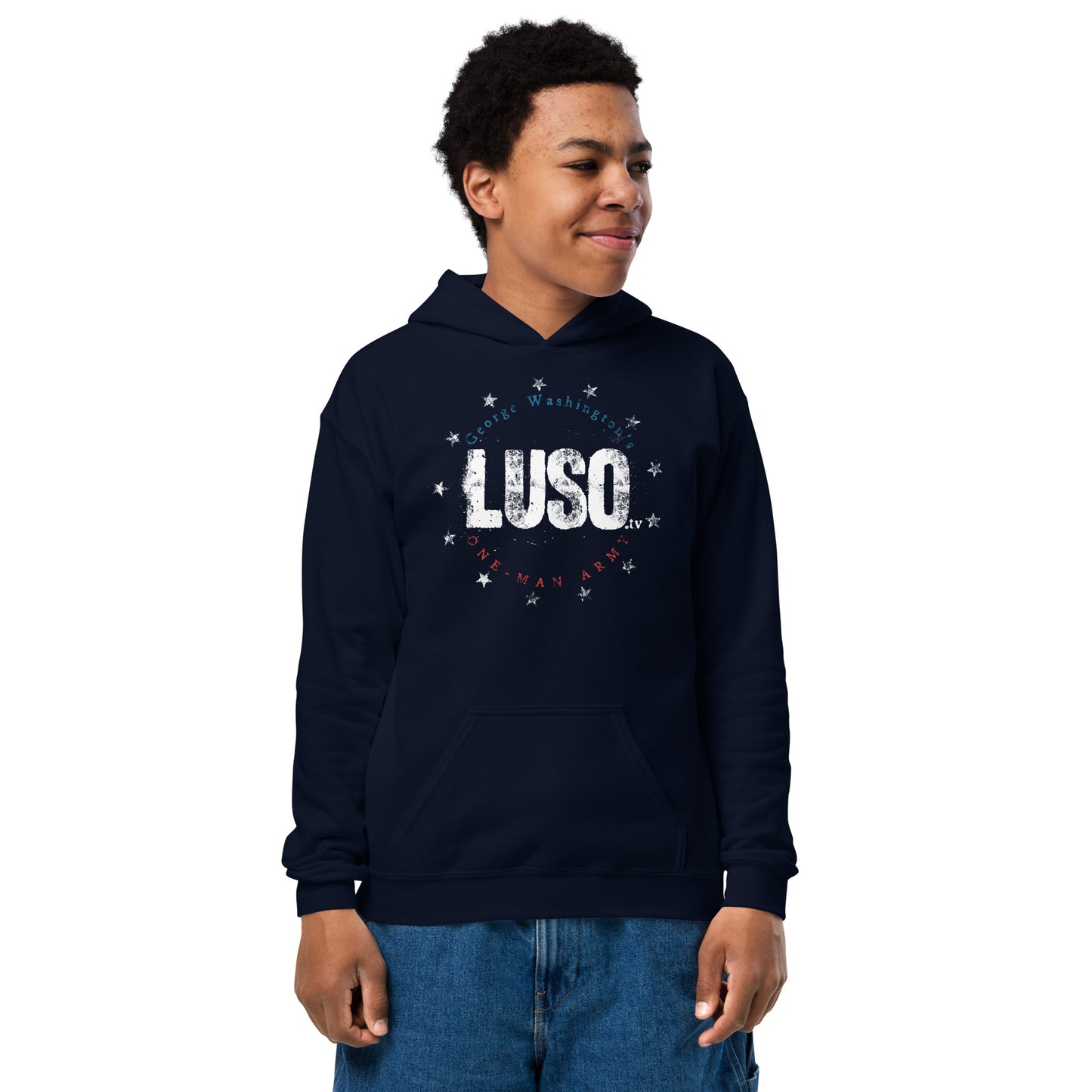 LUSO Youth heavy blend hoodie