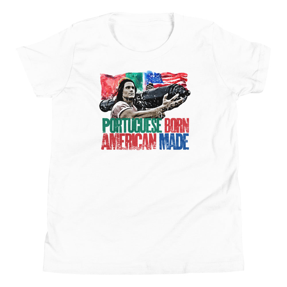 Portuguese Born American Made Youth Tee